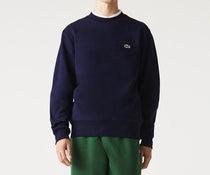 Felpa LACOSTE uomo blu autunno inverno - vista frontale
