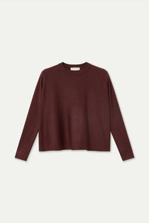 Maglione Compañia Fantástica donna marrone - vista frontale
