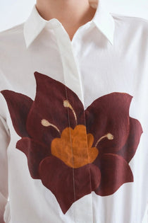 Camicia Compañia Fantástica donna fantasia - vista posteriore