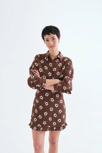 Camicia Compañia Fantástica donna con stampa Santini - immagine 2