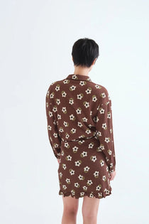 Camicia Compañia Fantástica donna con stampa Santini - immagine 3