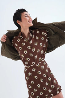 Camicia Compañia Fantástica donna con stampa Santini - immagine 5