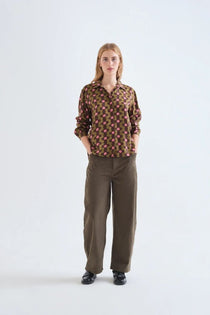 Camicia Compañia Fantástica donna con stampa aberdeen - immagine 4