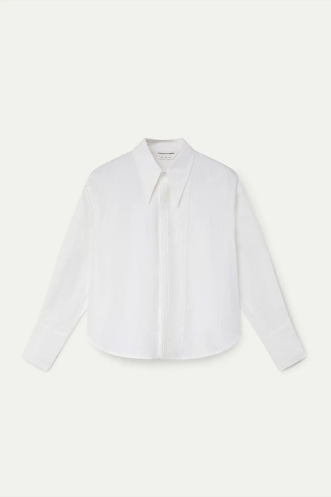 Camicia donna bianca Compañia Fantástica 64C/11162 - vista frontale Immagine principale del prodotto