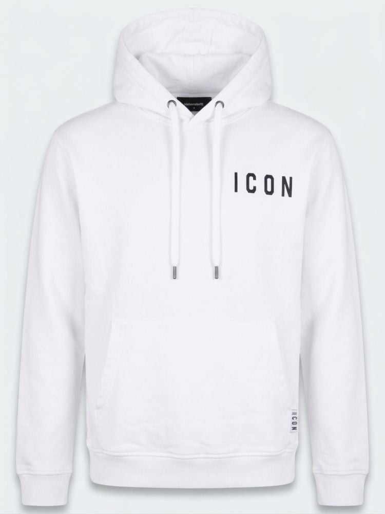 Felpa uomo ICON IUF007C con cappuccio Immagine principale del prodotto