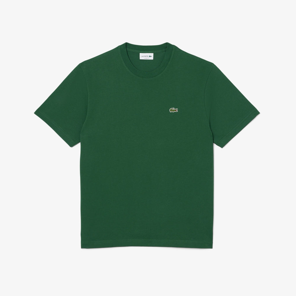T-Shirt LACOSTE uomo verde - vista frontale