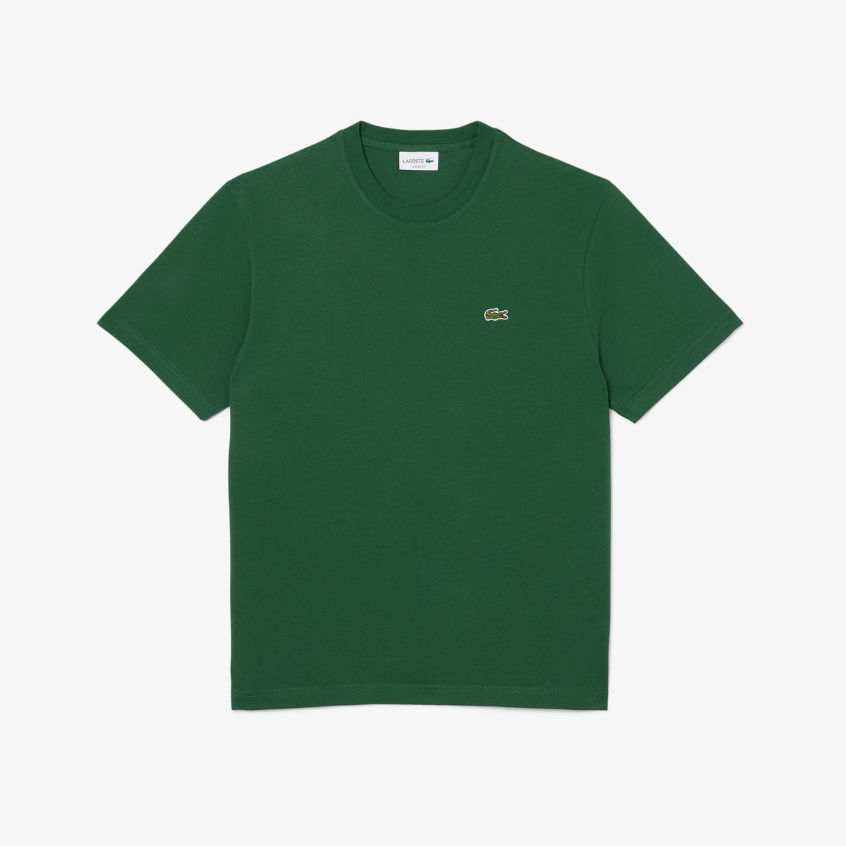 T-Shirt LACOSTE uomo verde - vista frontale