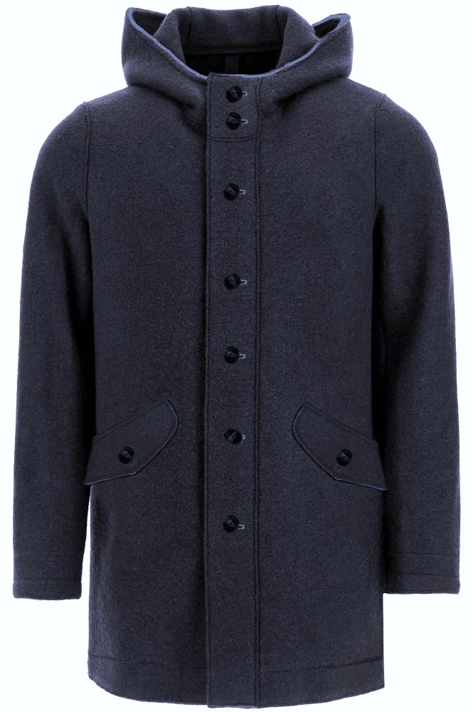 Acquista da noi - HAMAKI - HO - Cappotto - CP14H-BLU-46 - 3 – spedizione in tutta Italia