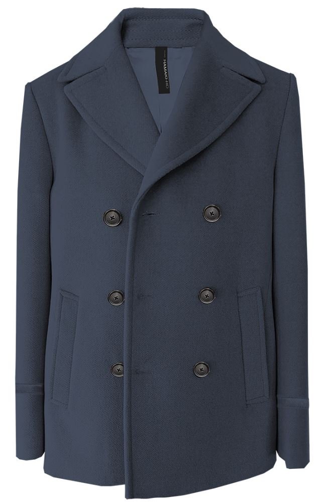 Acquista da noi - HAMAKI - HO - Cappotto - HHCP8H-BLU-46 - 1 – spedizione in tutta Italia
