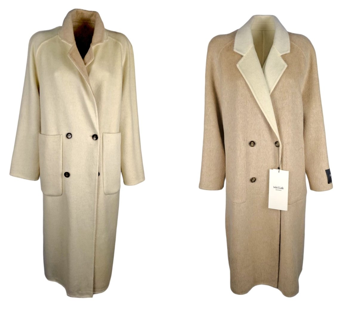 Acquista abbigliamento Cappotto WU SIDE Donna Reversibile per il tuo stile sempre attuale.