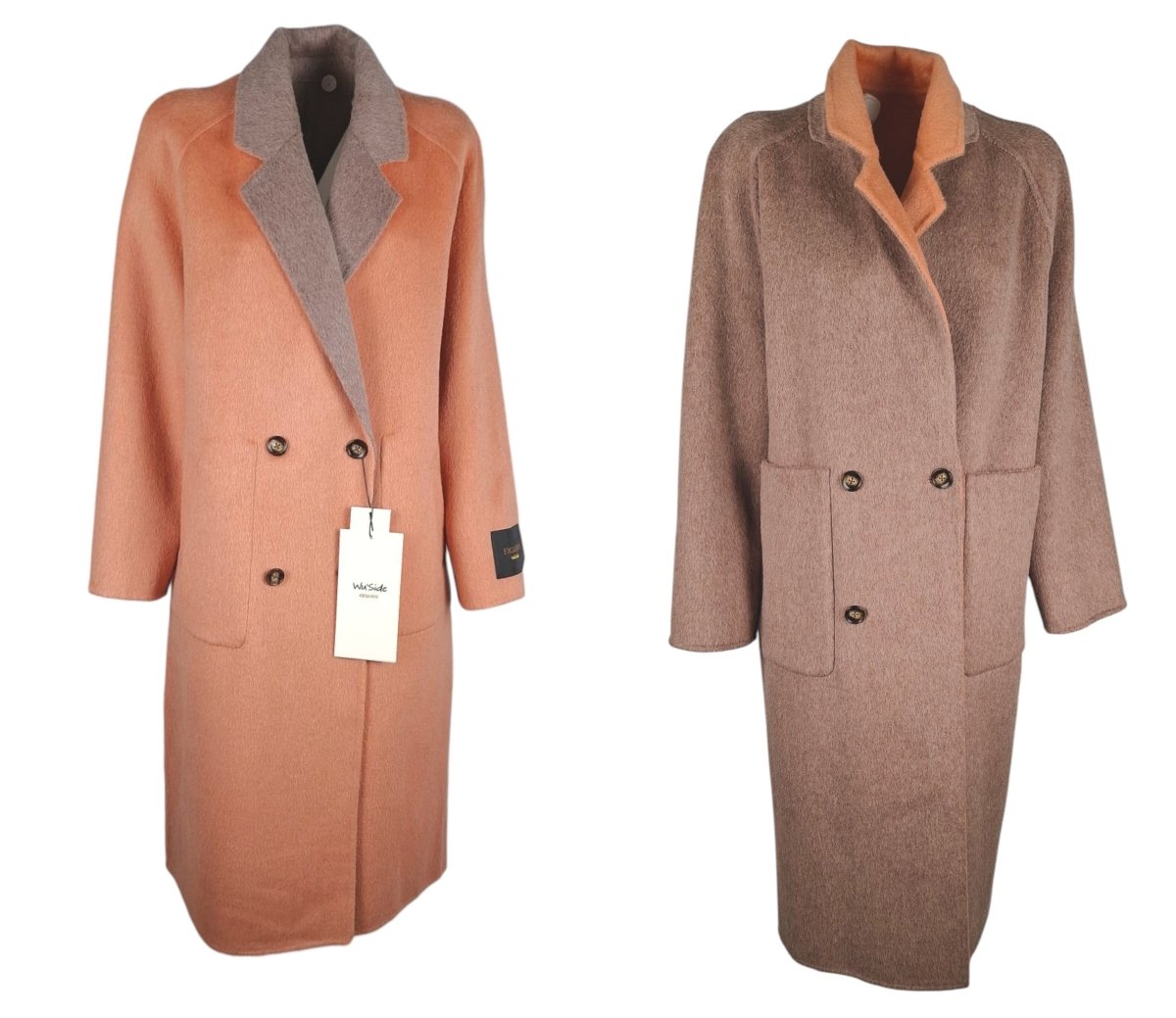 Acquista abbigliamento Cappotto WU SIDE Donna Reversibile per il tuo stile sempre attuale.