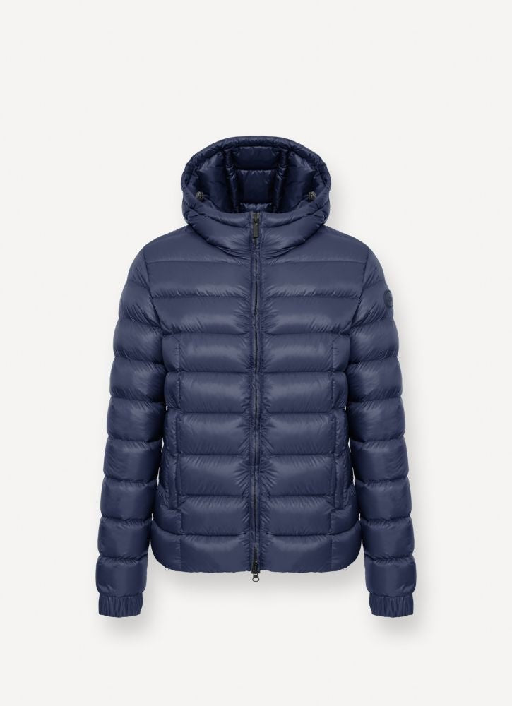 Piumino COLMAR uomo blu - vista posteriore con patch C