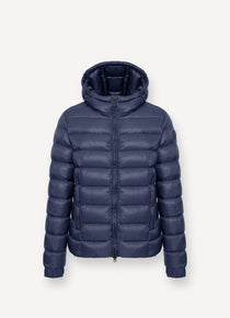 Piumino COLMAR uomo blu - vista posteriore con patch C