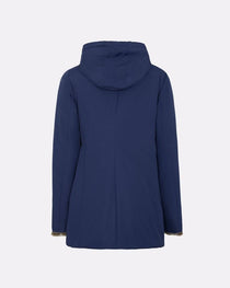 Parka SUNS donna blu - vista posteriore