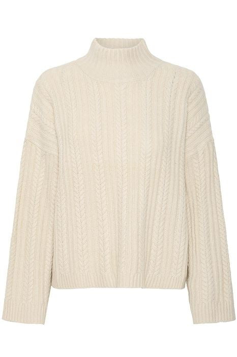 Acquista da noi - ICHI - Maglia - IC20121816-BIANCO-XS - 1 – spedizione in tutta Italia