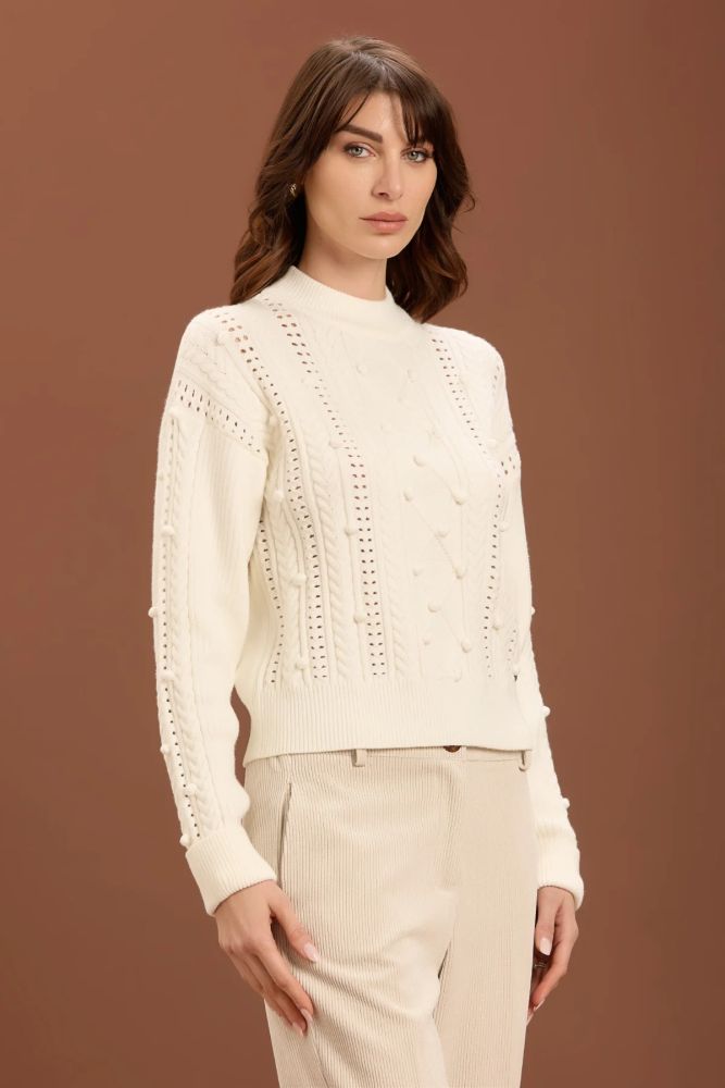 Acquista da noi - TAKE TWO - Maglia - DT00480-PANNA-XS - 2 – spedizione in tutta Italia