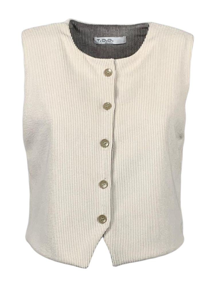 Acquista abbigliamento Gilet TDD Donna per il tuo stile sempre attuale.