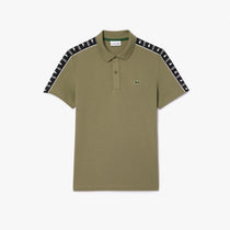 Polo LACOSTE uomo variante nera - vista frontale