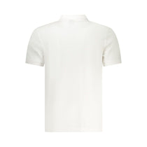 Polo NORTH SAILS uomo bianca - dettaglio logo e colletto