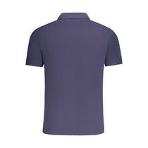 Polo NORTH SAILS uomo blu - dettaglio logo e colletto
