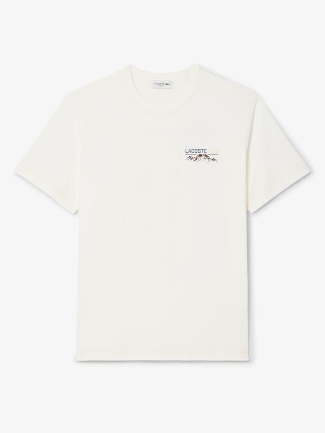 Acquista abbigliamento T-Shirt LACOSTE TH582570V per il tuo stile sempre attuale.
