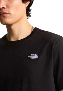 T-Shirt NORTH FACE uomo bianca - vista posteriore