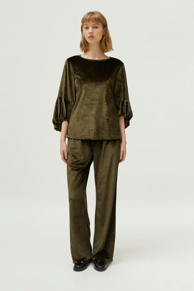 Acquista da noi - Compañia Fantástica - Pantalone - 44C11313-VERDE-XS - 3 – spedizione in tutta Italia