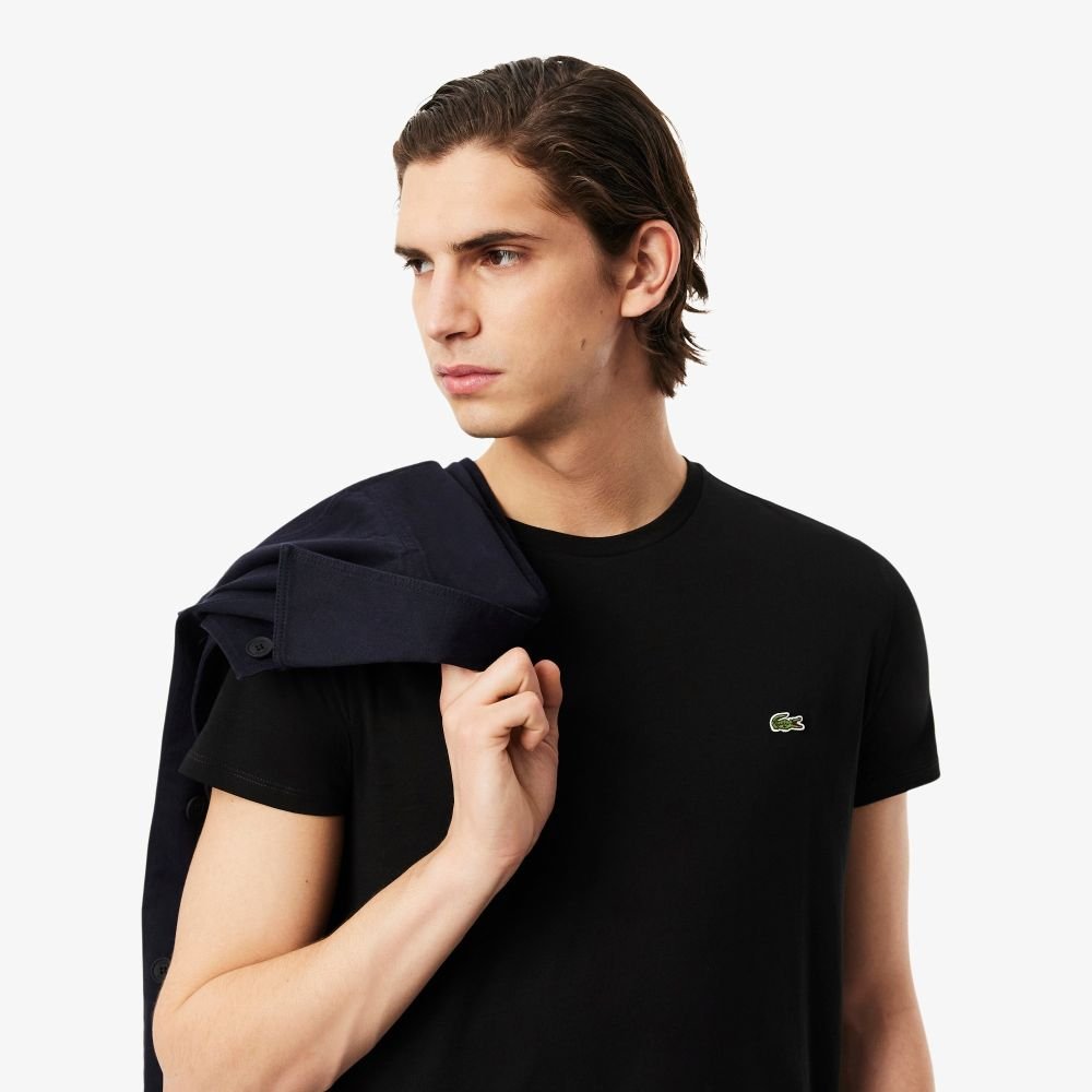 Acquista da noi - LACOSTE - T-Shirt - TH6709-AZZURRO-S - 6 – spedizione in tutta Italia