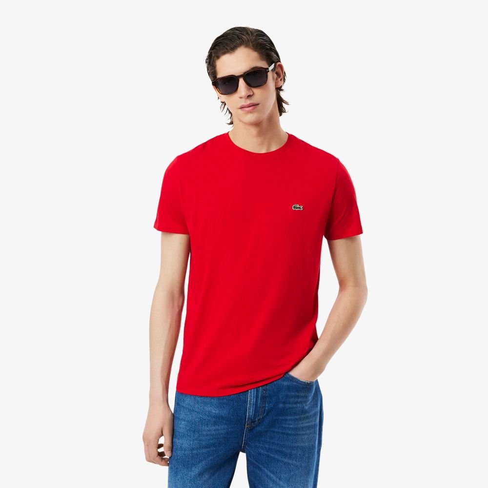 Acquista da noi - LACOSTE - T-Shirt - TH6709-AZZURRO-S - 1 – spedizione in tutta Italia