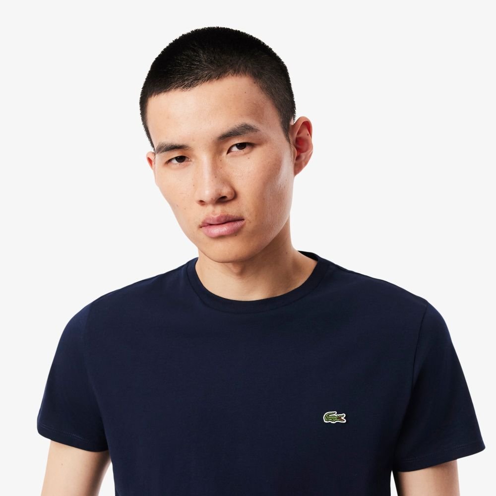 Acquista da noi - LACOSTE - T-Shirt - TH6709-AZZURRO-S - 4 – spedizione in tutta Italia